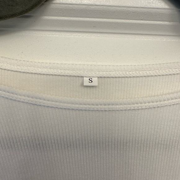 Amazon White Rhinestone Top - Picture 7 of 7